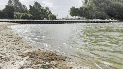 Strand im Naturbad Grimmen